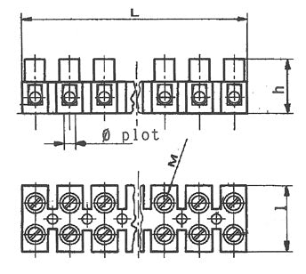 Barrettes de connexion